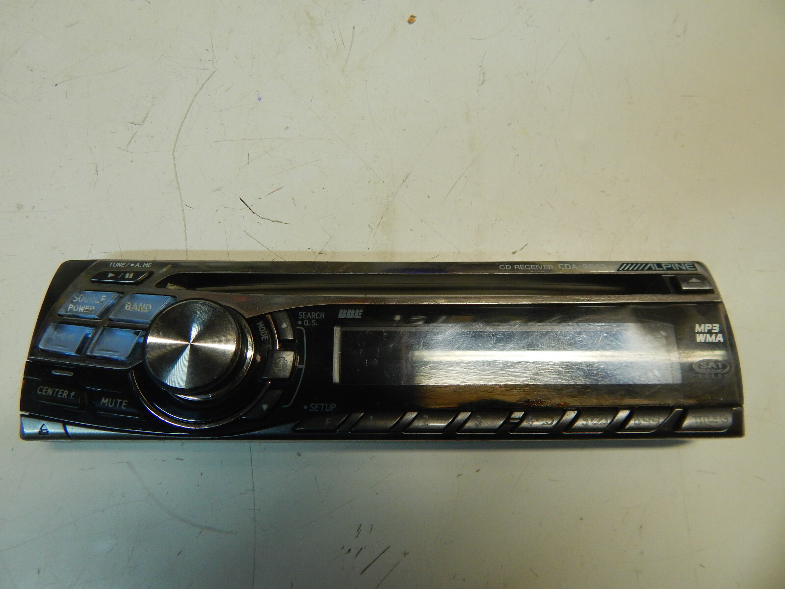 Alpine CDA-9847 Face plate only