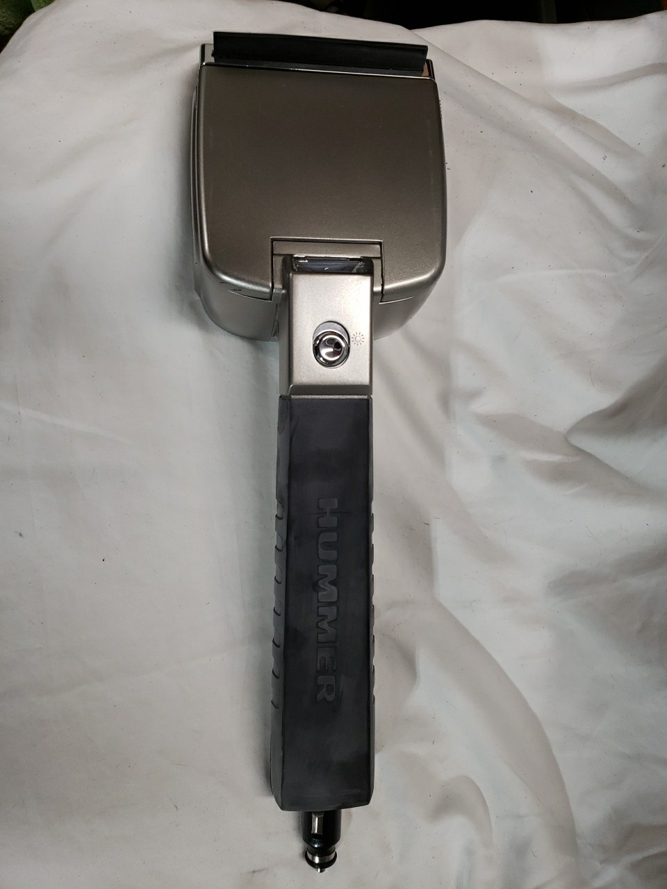 Hummer Heavy-Duty Windshield Scraper, Deicer, Flashlight - Rare!