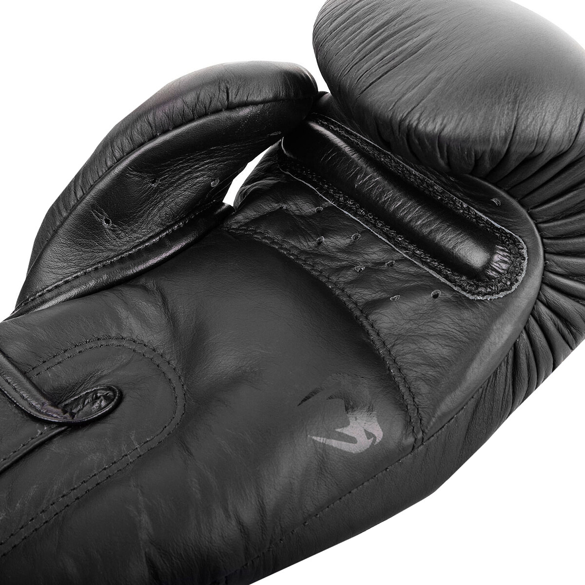 Venum Giant 3.0 Hook and Loop Training Boxing Gloves - Black/Black