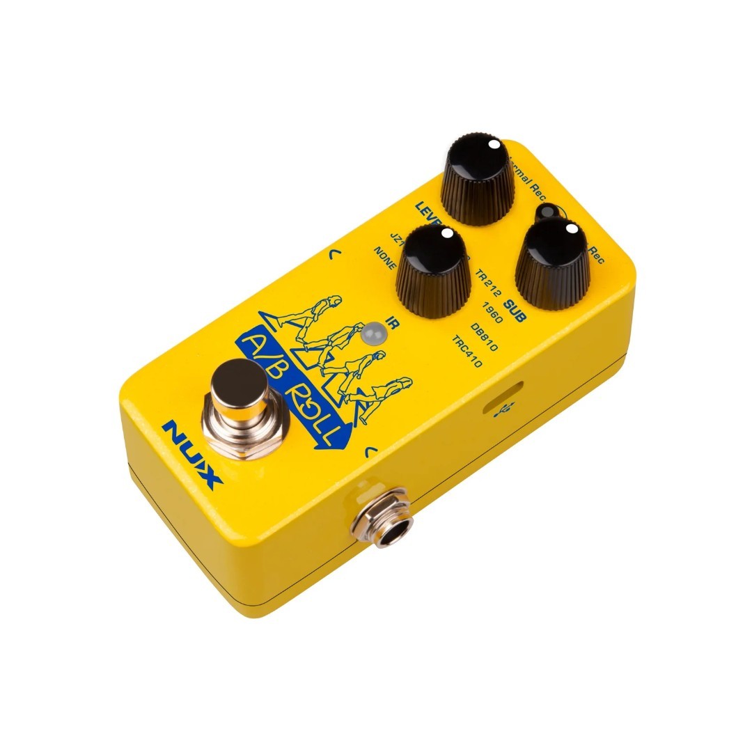 NUX Model NOL-1 A/B Roll Mini Octave and Loop Guitar Effects Pedal