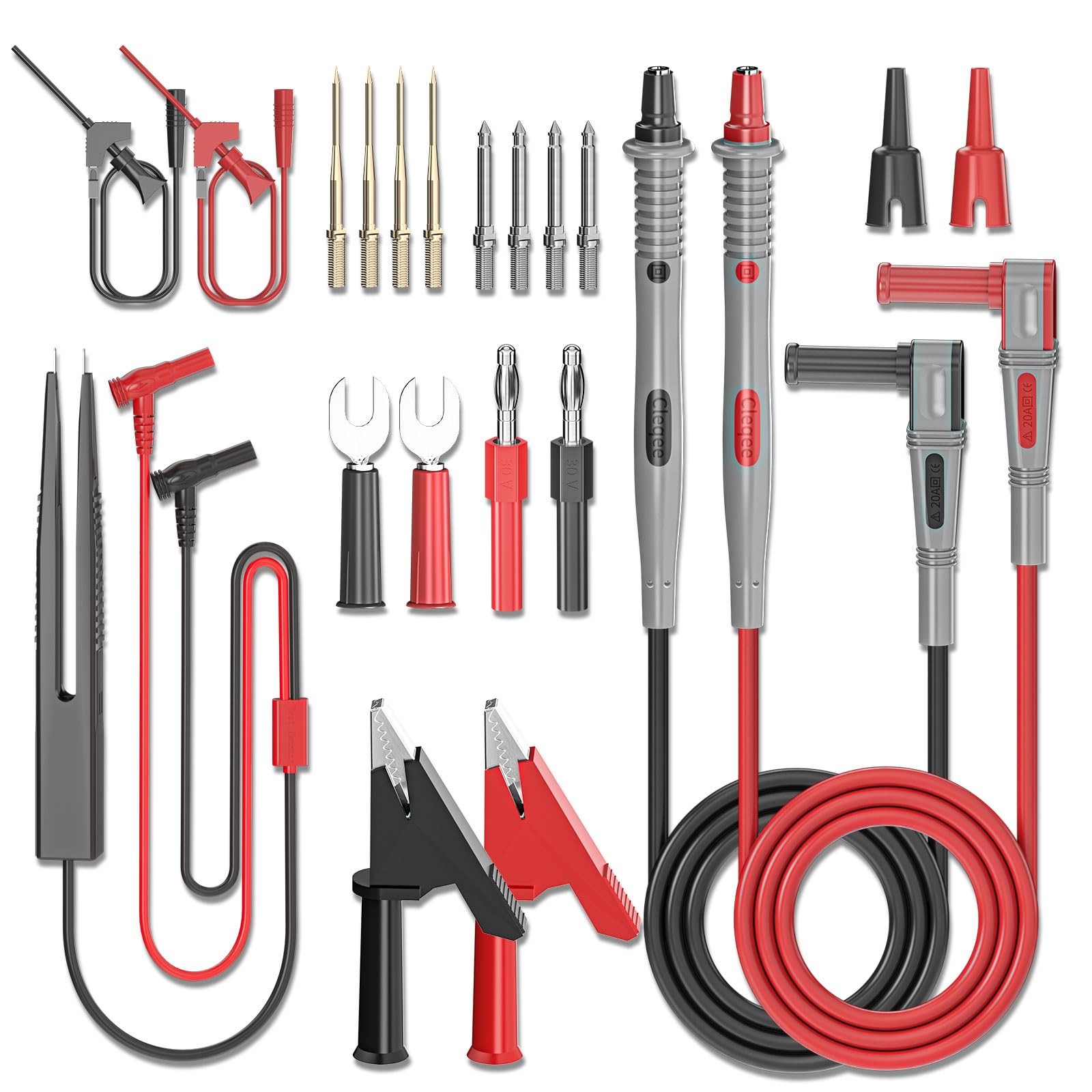 Goupchn multimeter test leads kit 21pc