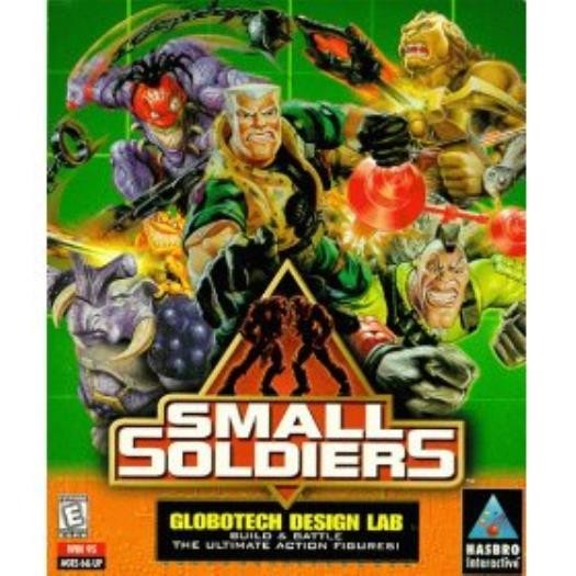 Small Soldiers Globotech Design Lab PC CD miniature toy fighters action game!