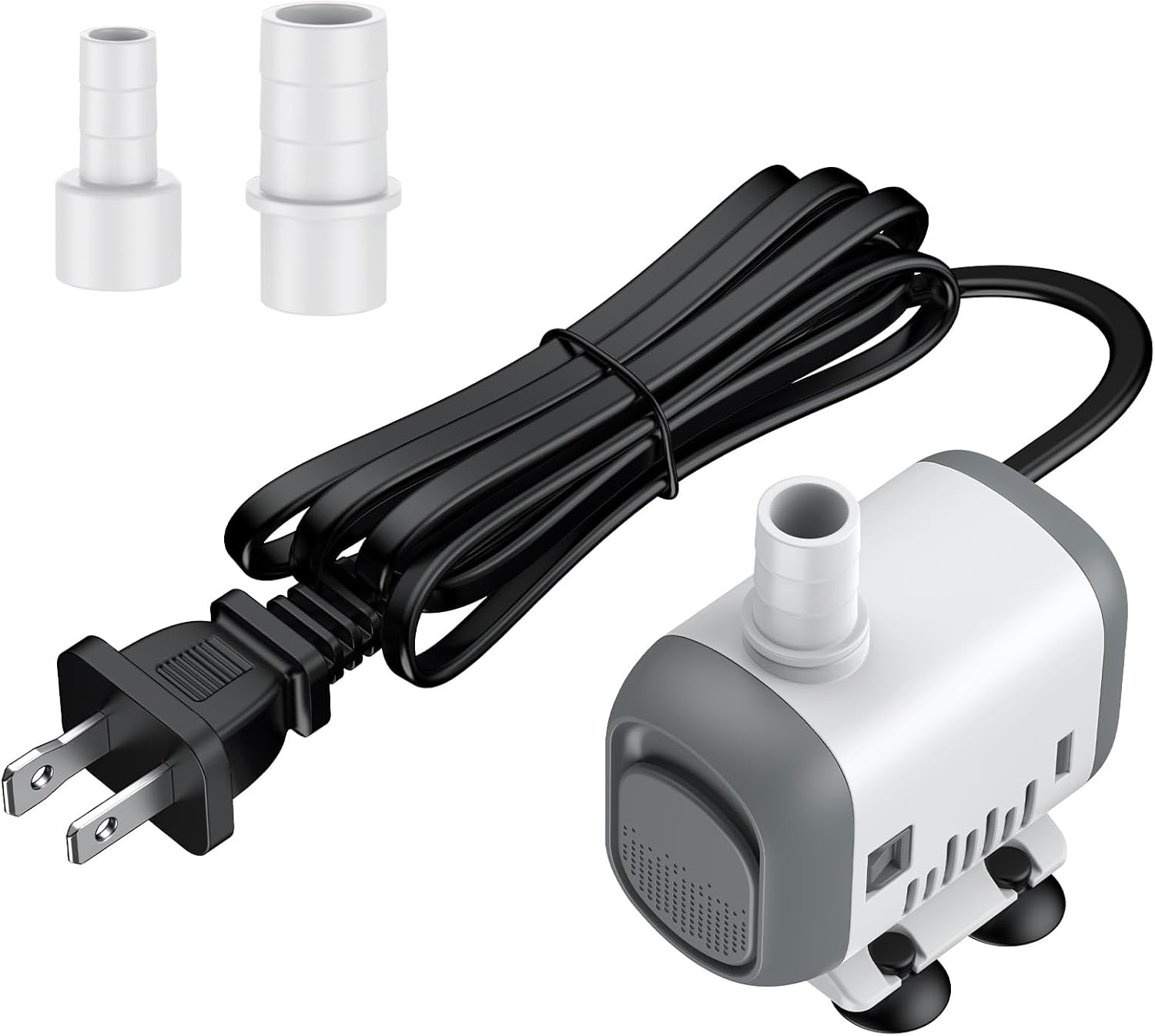 Small Fountain Pump, 130 GPH Submersible Water Pump for Fountain, 8 W Mini Water