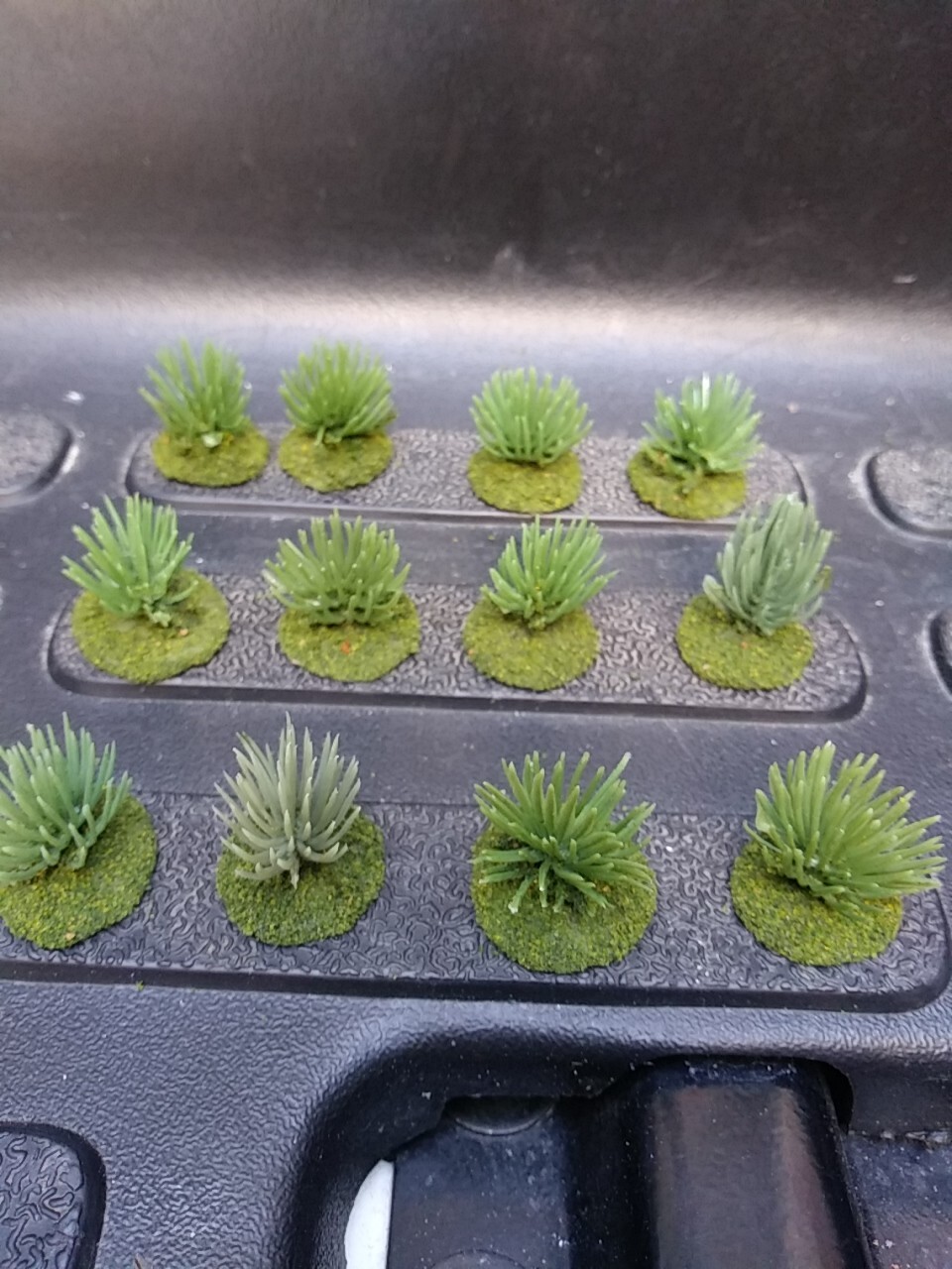12 based Landscape Model Large Bushes wargaming scenery terrain Railroad 1"