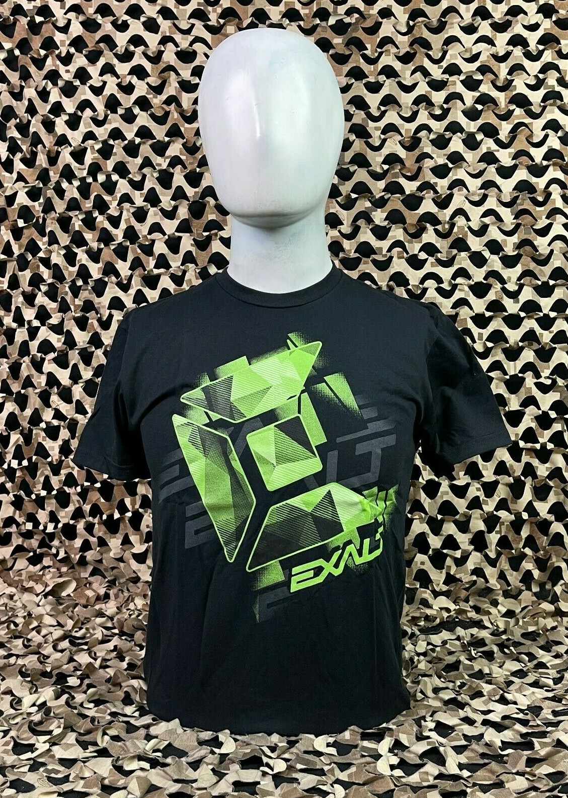NEW Exalt TriStar Paintball T-Shirt - Black - Medium