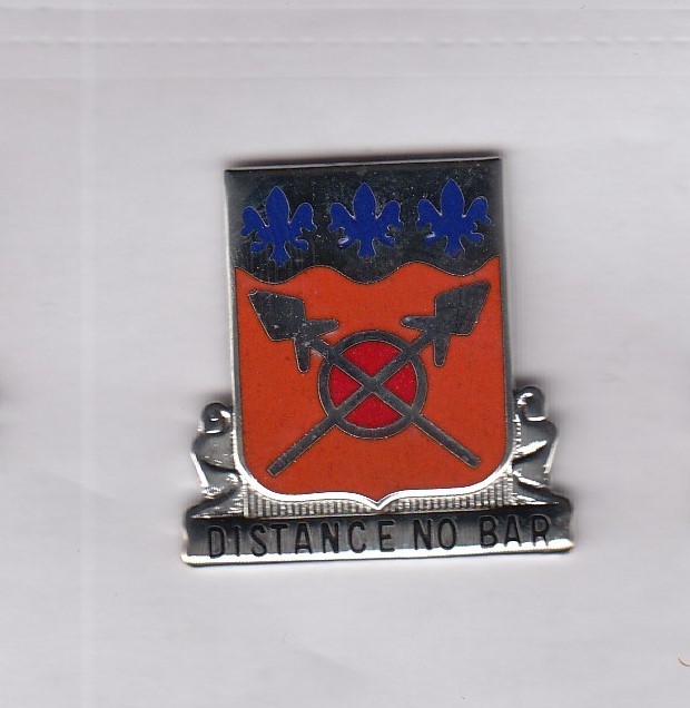 US Army 133rd Signal Battalion crest DUI badge G-23