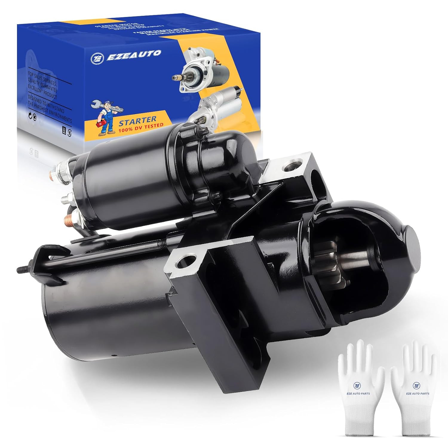 Mercruiser Volvo Penta Starter New for 4.3 5.0 5.7 6.2 7.4 8.1 8.2L V6 V8, Mercu