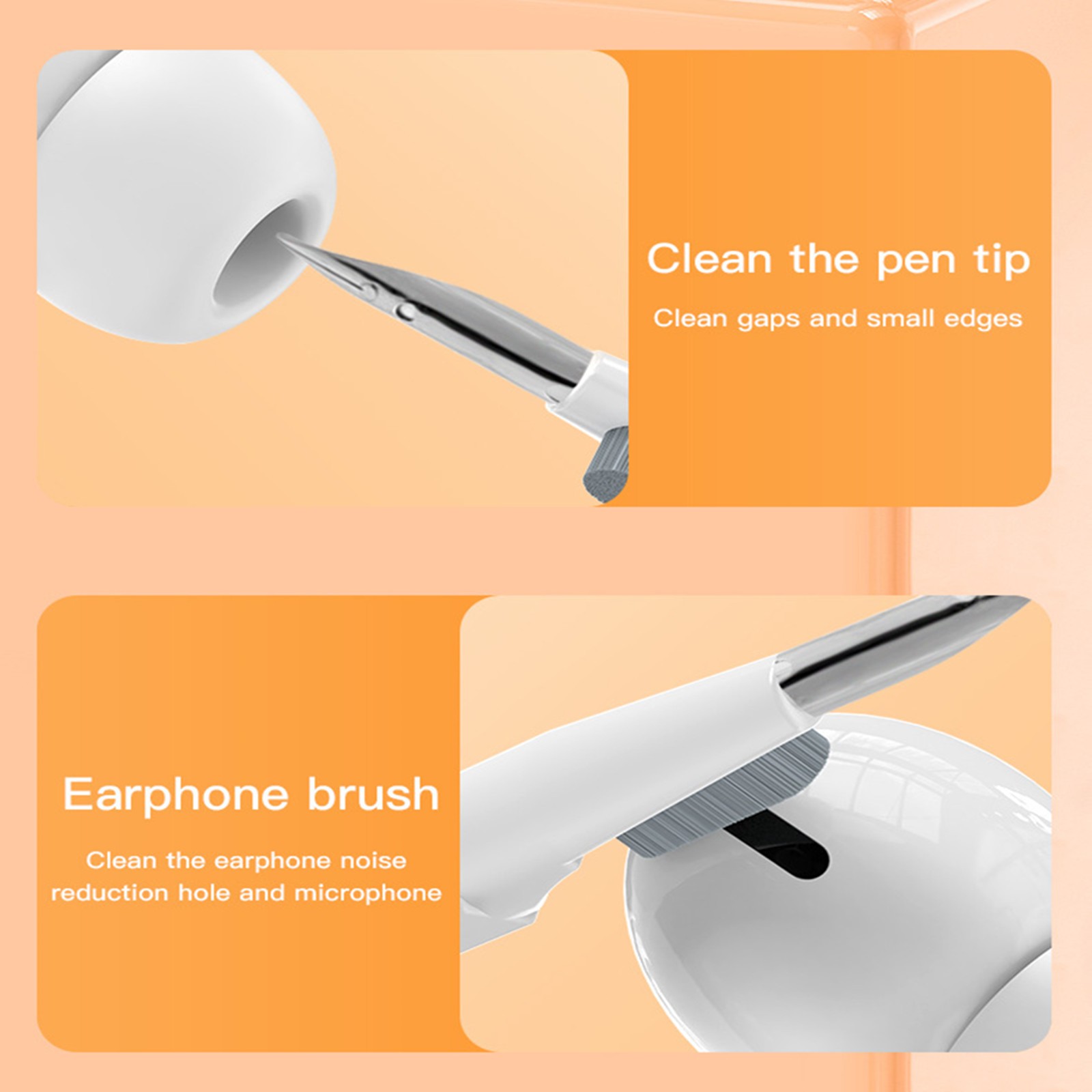 Multi-Function Cleaner Kit For Airpods Laptop Phone Cleaning Brush Tool Portable