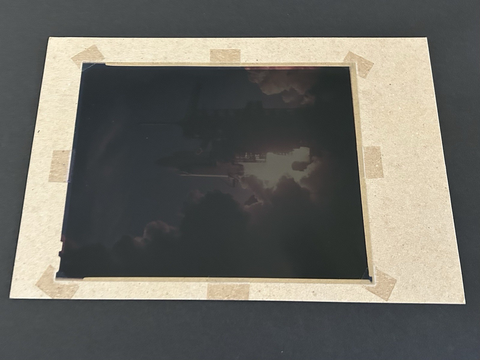 1981 NASA KSC Space Shuttle Columbia STS-1 Liftoff Presentation Transparency-362