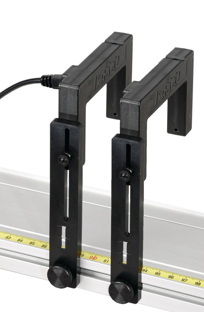 PASCO ME-9806 Photogate Brackets (2 Pack) - Dynamic Track Mounts Physics Lab