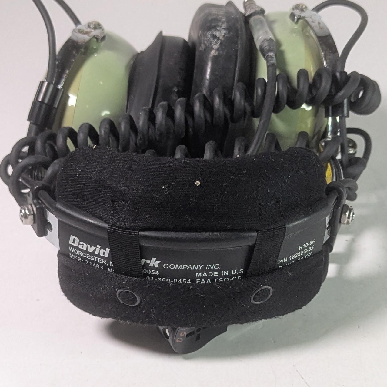 David Clark Aviation Pilot Headset - Model H10-66