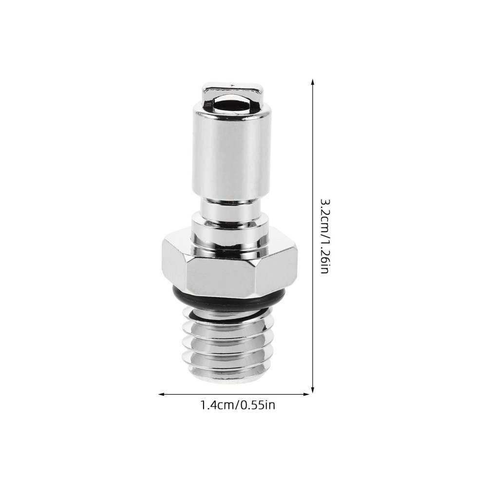 Inflatable Boat Valve Adapter Quick-connect Diving Tank Refill Air