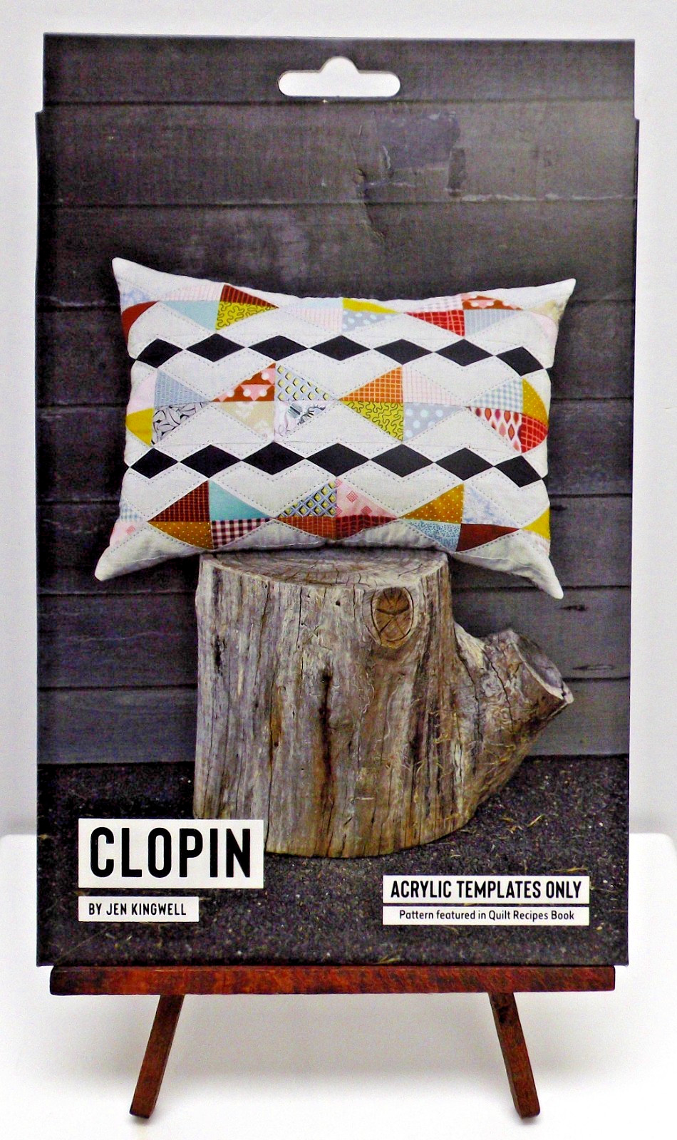 CLOPIN Acrylic TEMPLATE SET by Jen Kingwell, Set of 4 Pattern in Quilt Recipes
