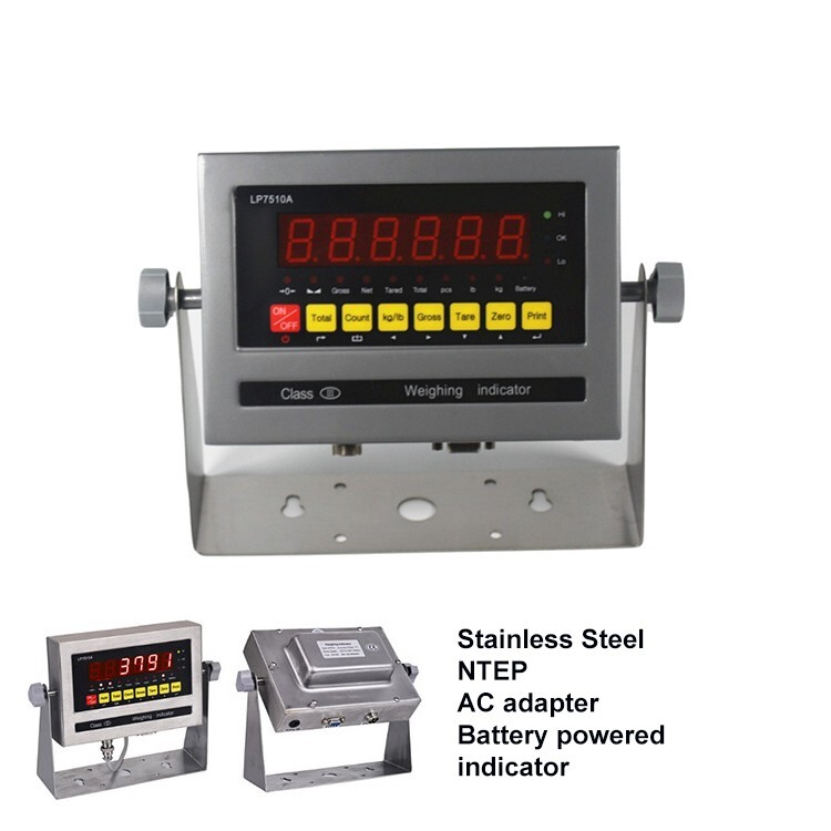 Scale Indicator LP7510A/ Readout Stainless steel / LED / Large Display, NTEP