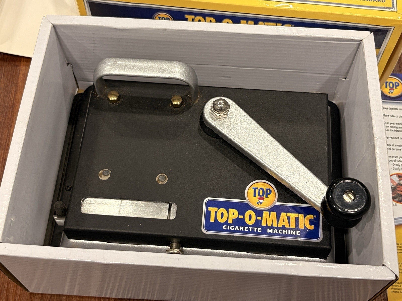 Top-O-Matic Cigarette Rolling Machine