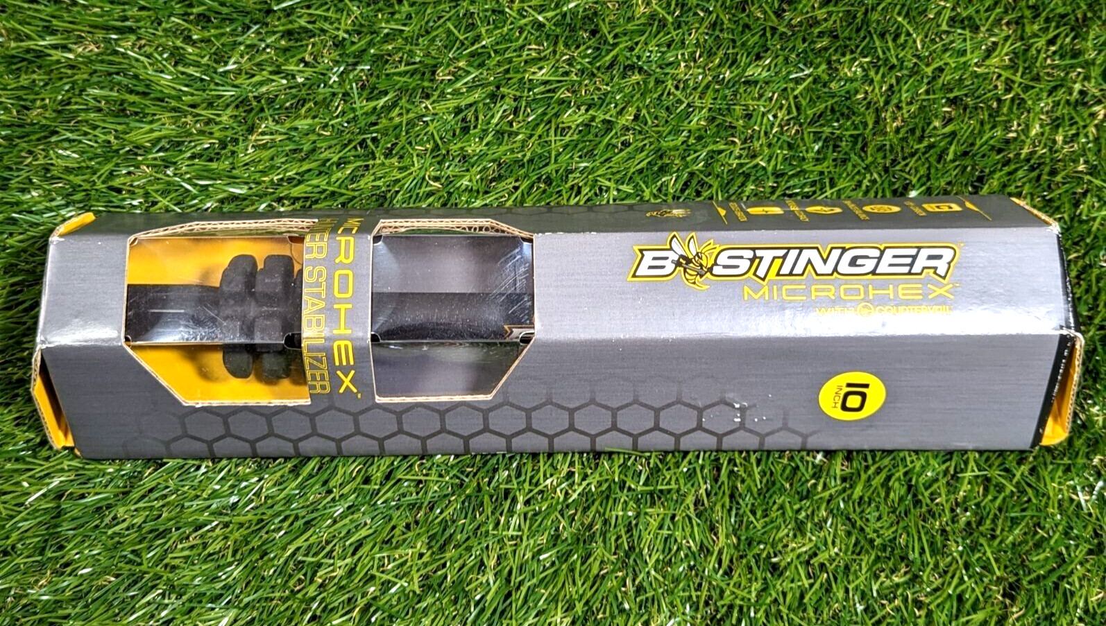 **NEW**  Bee Stinger MHX10MB MicroHex Stabilizer - Matte Black