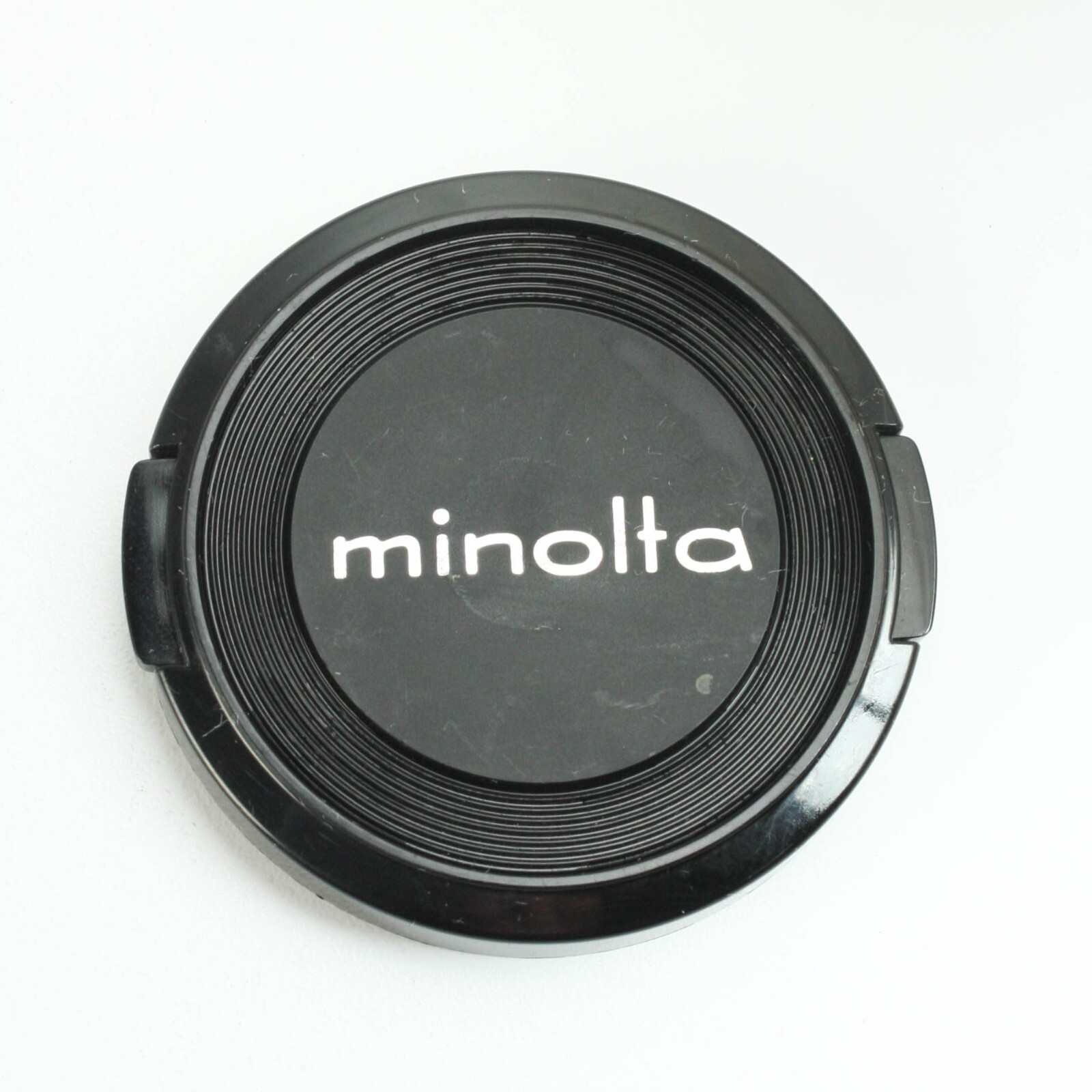 Minolta 57mm - Black Plastic Snap-On Front Lens Cap - Japan