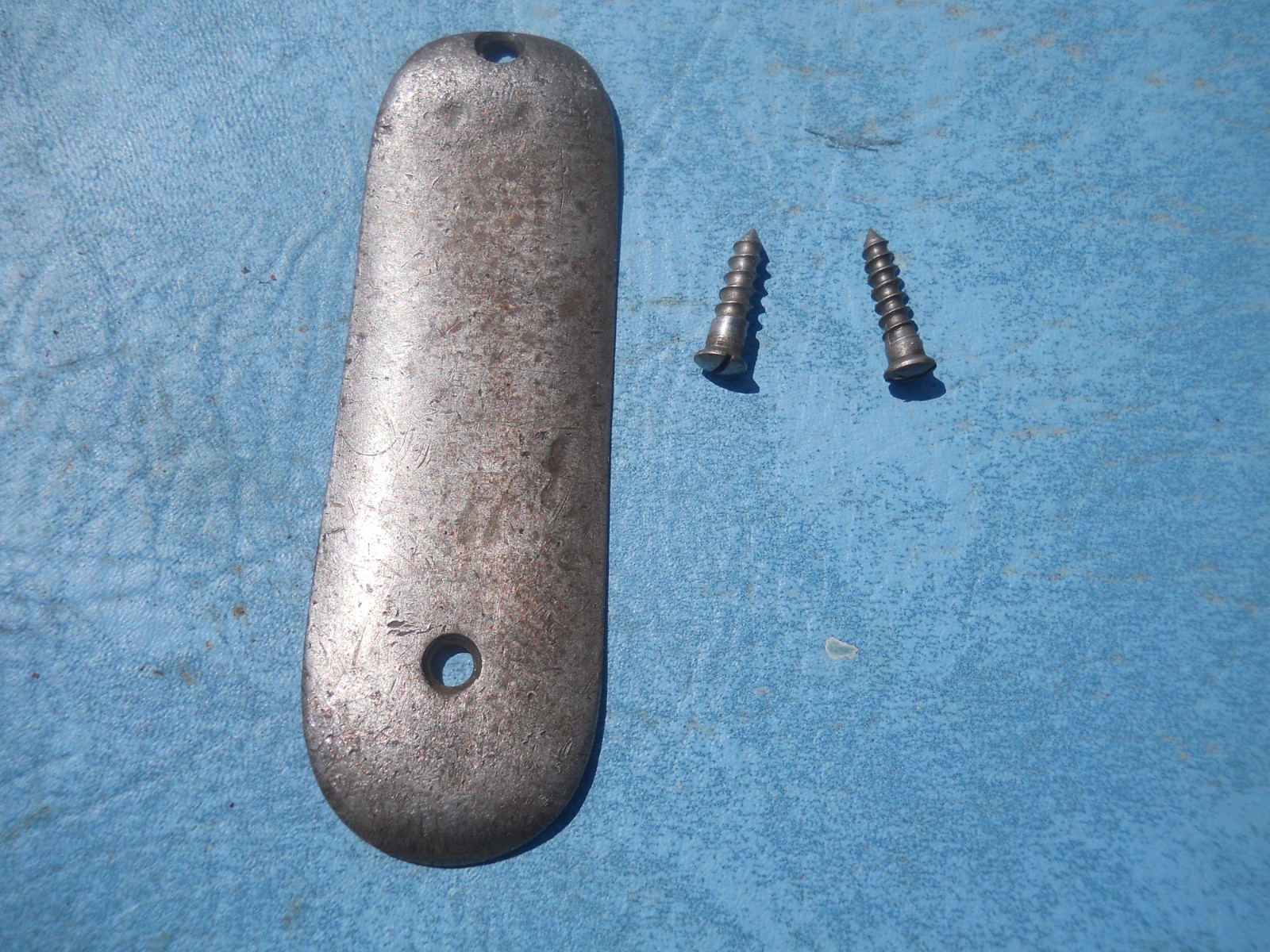 SWISS Schmidt–Rubin model K-31 stock buttplate w both stock screws K31 K 31