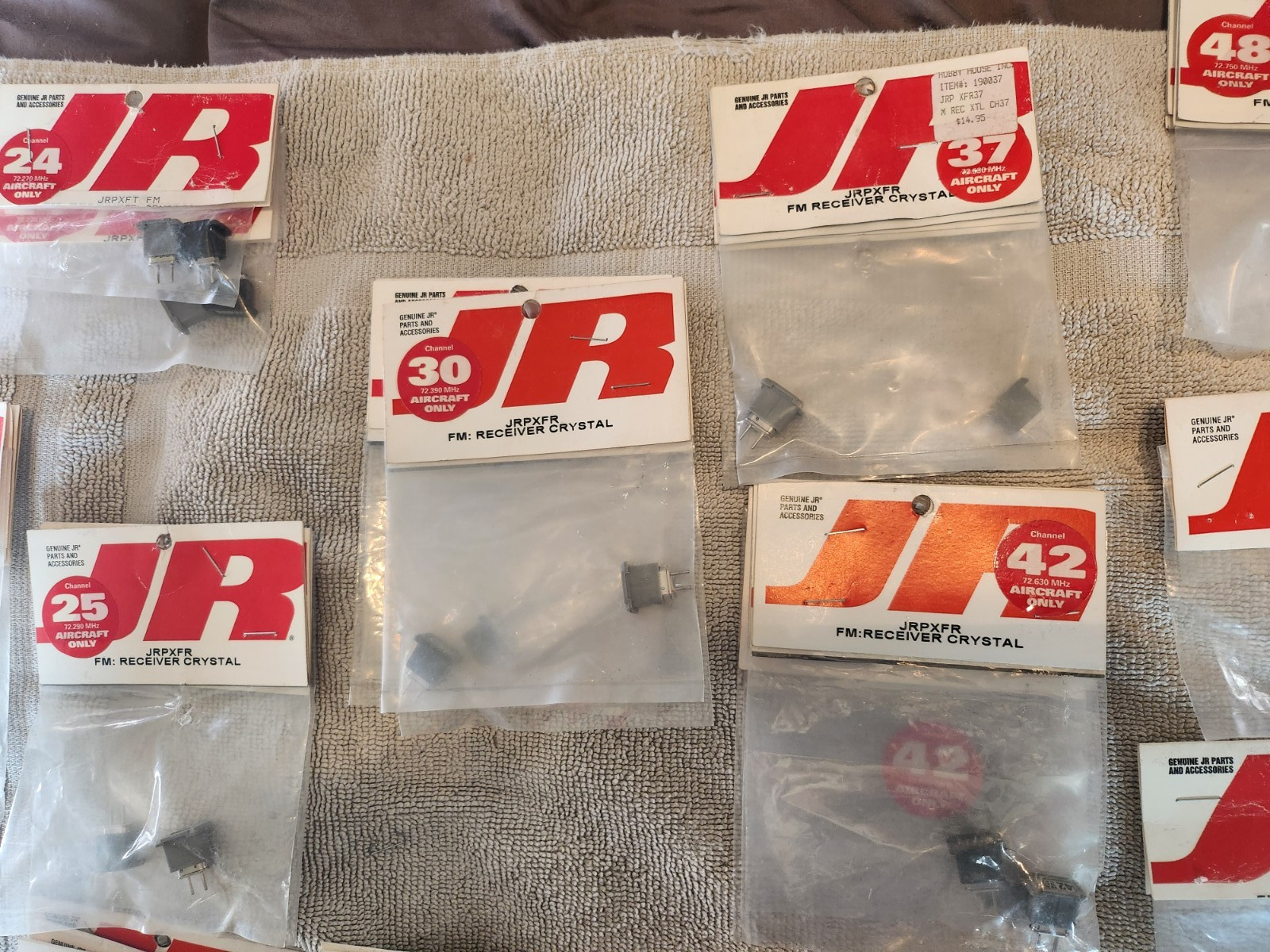 JR transmitter and reciever crystal set CH- 56