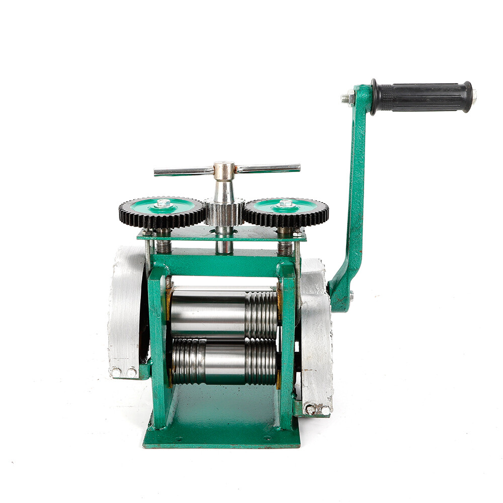 Rolling Mill Machine Rollers Metal Wire Flat Jewelry Tool Manual Combination USA