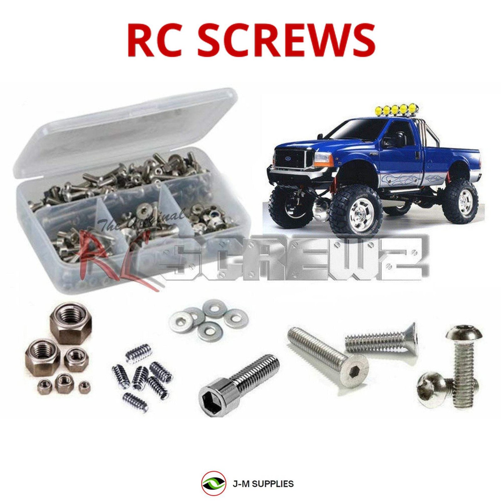 RCScrewZ Stainless Screw Kit tam065 for Tamiya F-350 High-Lift (#57059) | SET