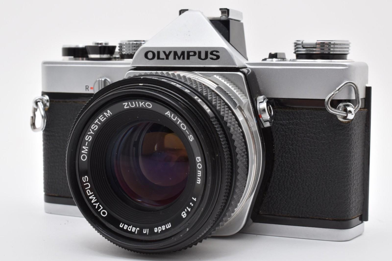 [ MINT ] Olympus OM-1 Film Camera w/ Zuiko Auto-S 50mm F1.8 Lens JAPAN