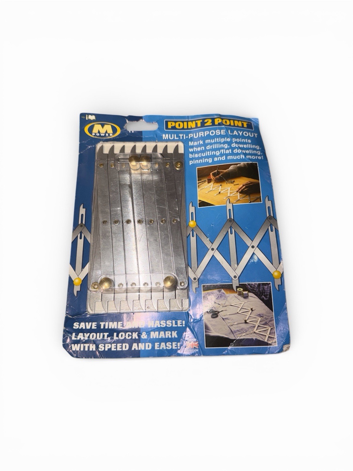 Point 2 Point Equidistant Measuring, Marking, Layout Tool - With Center Point