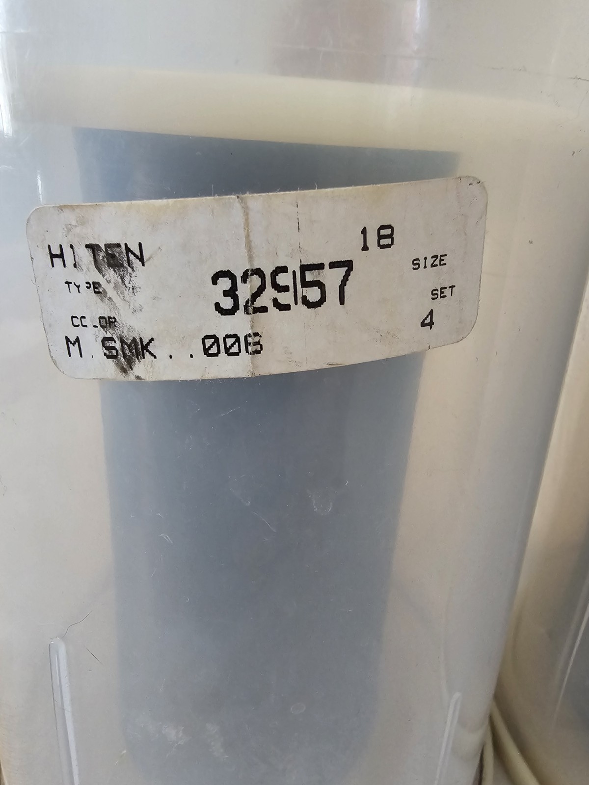 LOT 3 Bond Products HI TEN #18 Canister Monofilament Thread .006 Smoke #32957