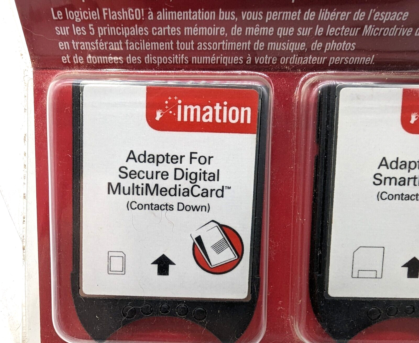 FlashGo Imation USB Flash Memory Card Reader Writer 2001 Sealed New Old Stock