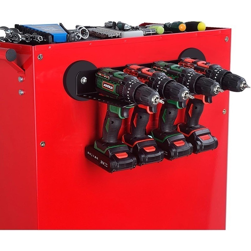 Heavy Duty Magnetic Tool Organizer Storage Rack Drills Screwdrivers Garage
