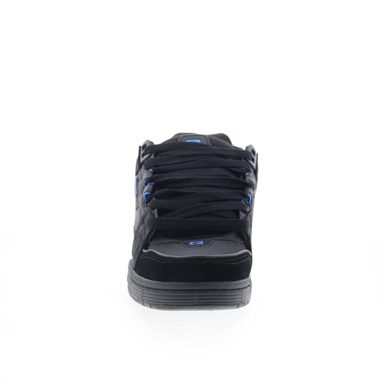 Globe Sabre GBSABR Mens Black Leather Skate Inspired Sneakers Shoes