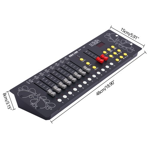 192 Channels DJ Operator Console Controller For Stage Lighting Party DJ DMX 512