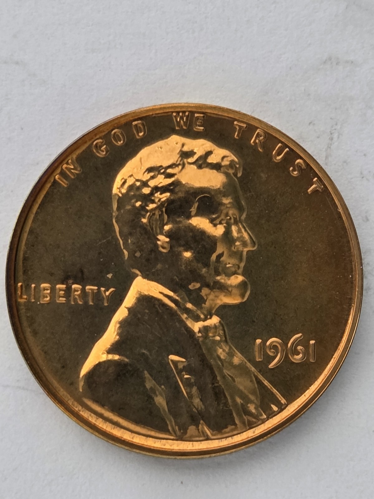 1961 United States, Proof, Lincoln Head Cent