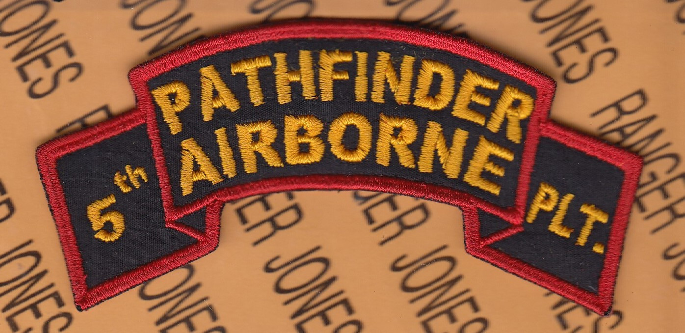 US Army 5th Pathfinder Airborne Detachment Infantry Aviation ~4.25" scroll patch