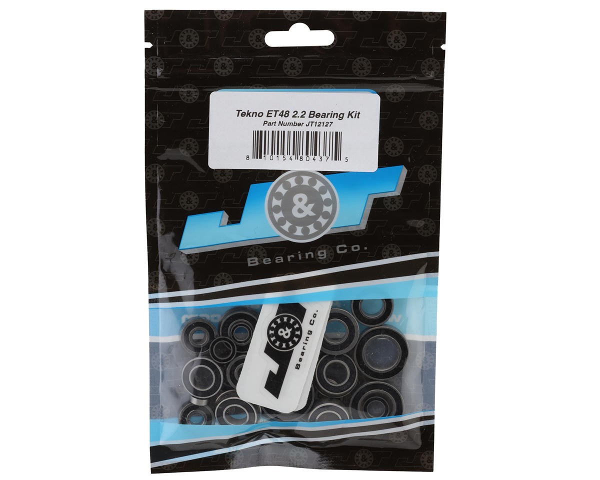 J&T Bearing Co. Tekno ET48 2.2 Bearing Kit (Endurance) [JTB-JT12127]