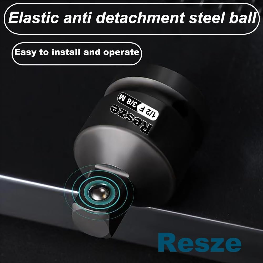 2PCS 1/2"To 3/8" Impact Socket Adapter and Reducer Set | Drive Socket Adapter Se