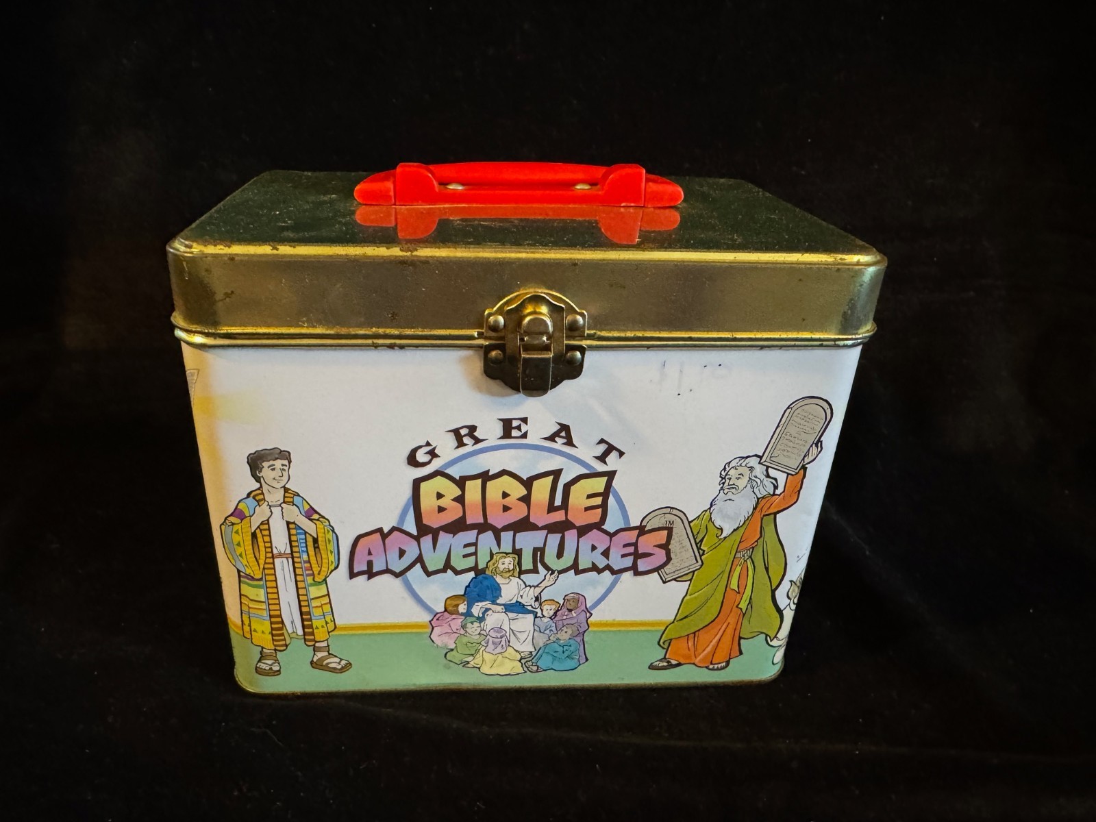 Great Bible Adventures Activity Card set w/ Storage Tin Some cards unopened