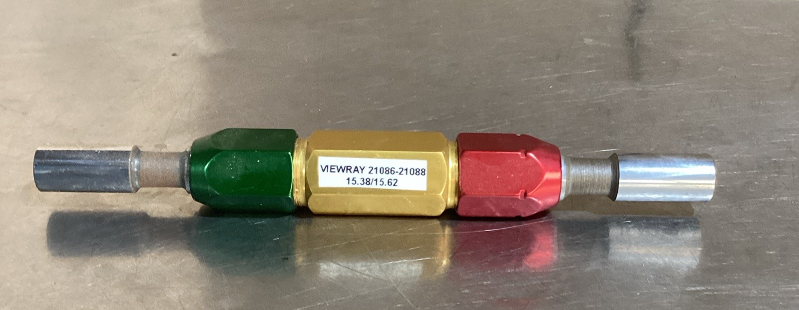 View ray   Gage  Go No Go Pin Gauge       15.38 / 15.62