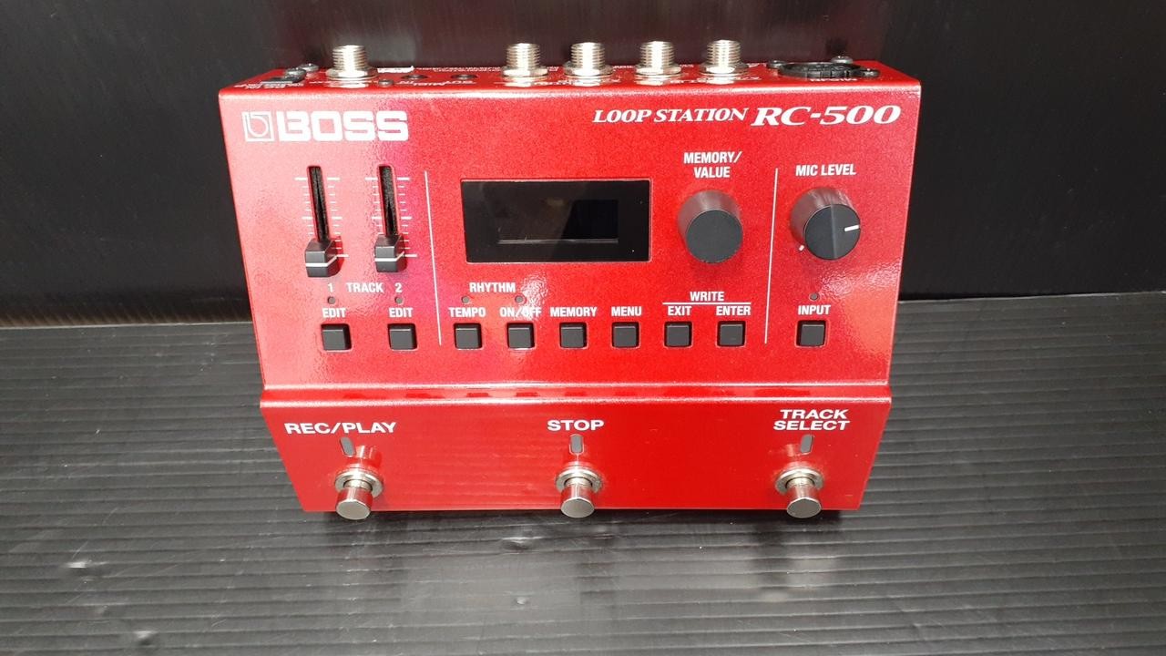 BOSS RC-500 Loop Station Dual Track Looper Stereo Effects Pedal Guitar Stompbox