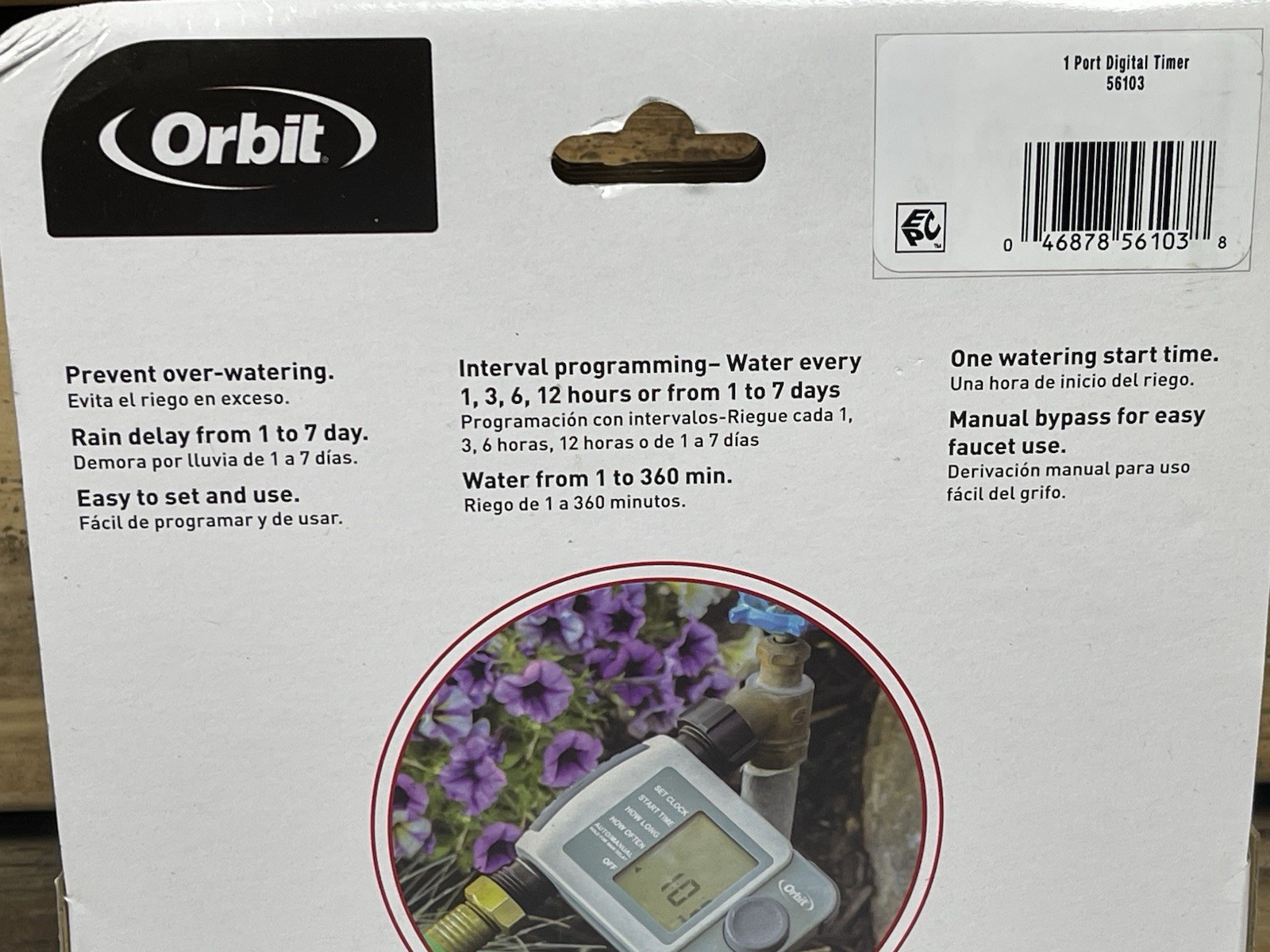NEW Orbit Pro Contractor Grade 1-Port Programmable Watering Timer