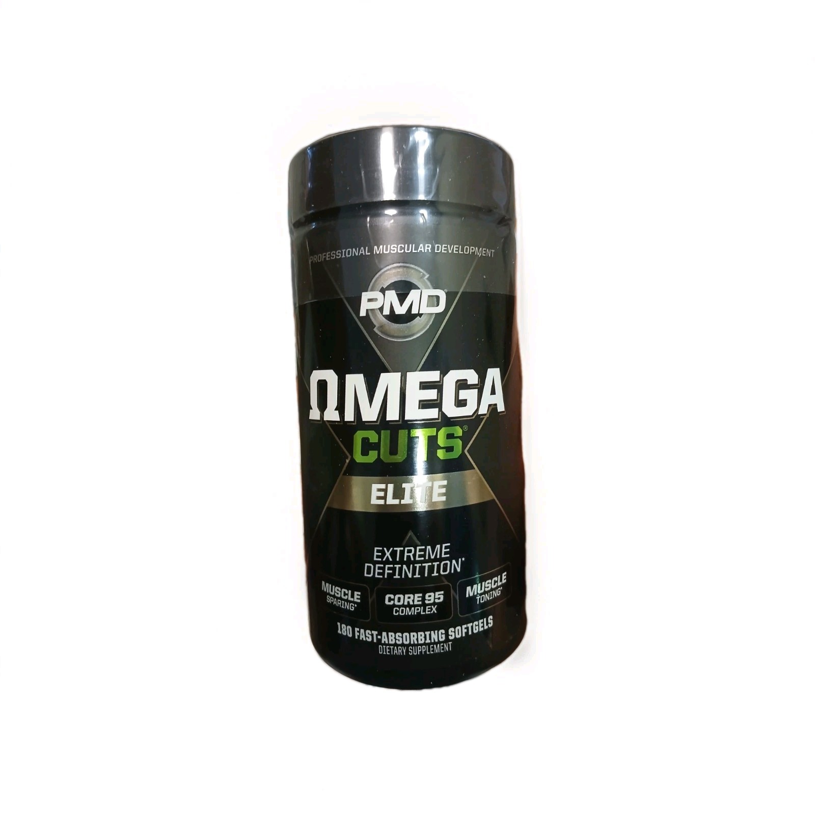 Omega Cuts Elite - Omega Fatty Acids & CLA for Muscle & Definition -180 Softgels
