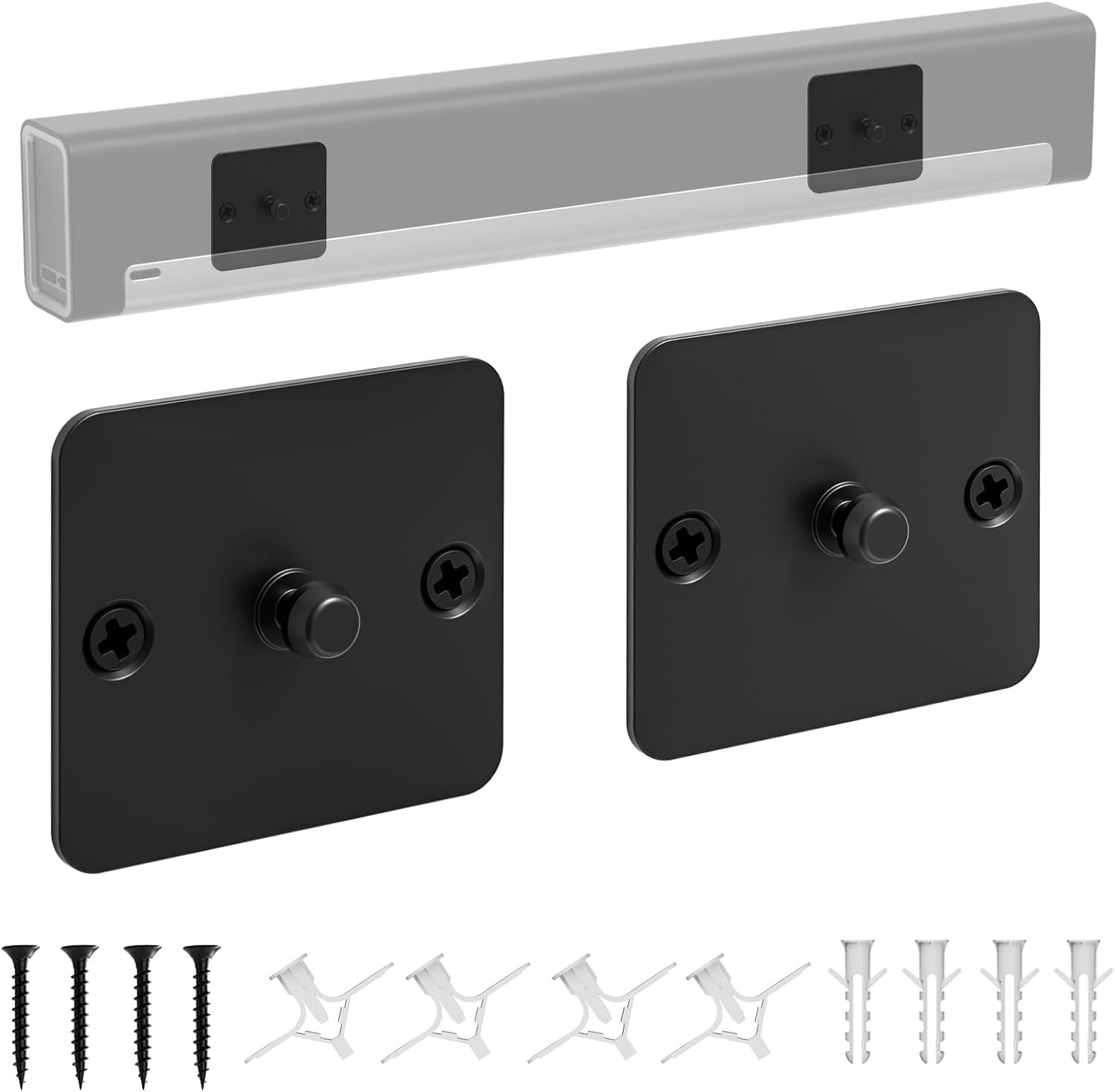 Heavy-Duty Mount Bracket for Sonos Playbar Wall Mount under TV Mounting Bracket