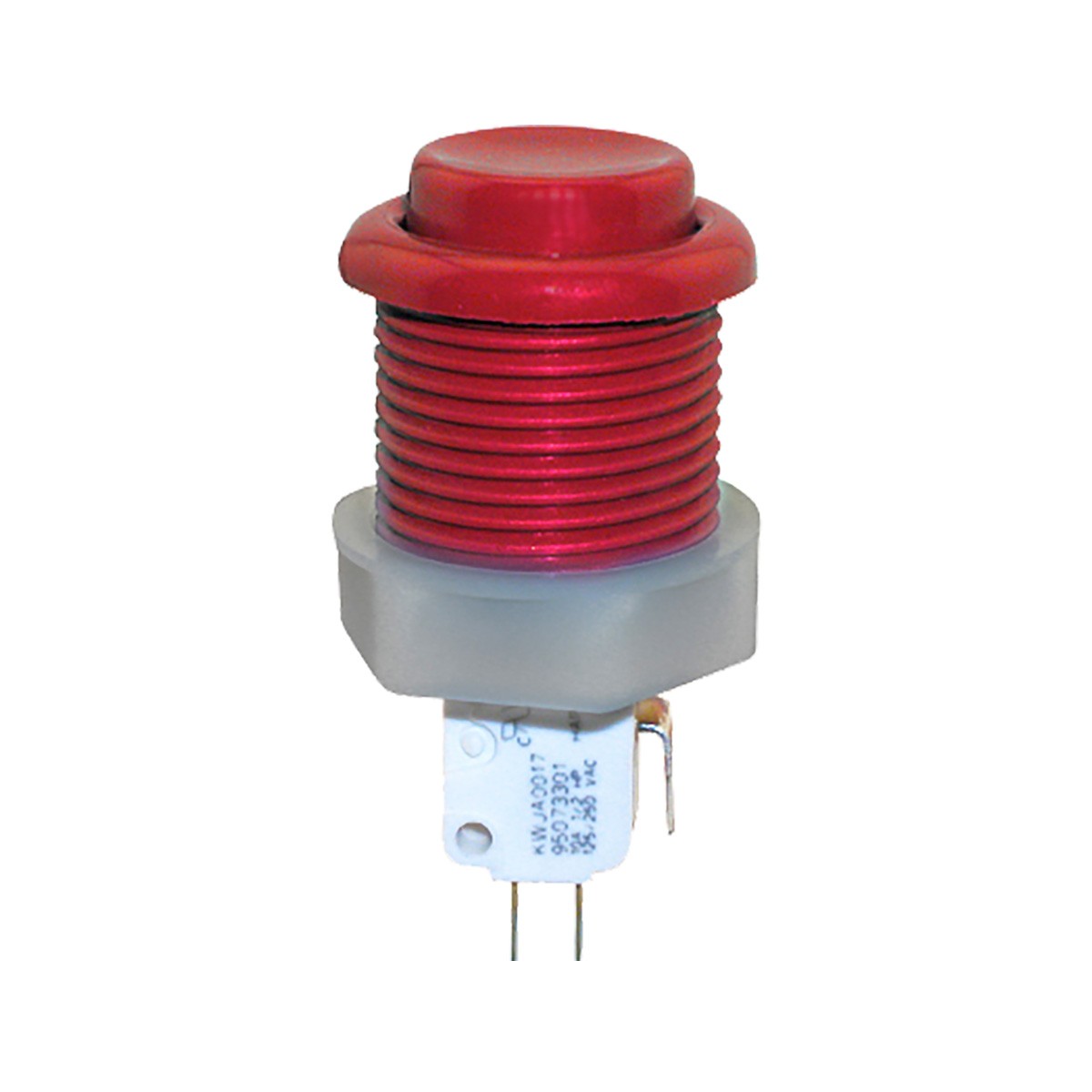 Ultimate Red Pushbutton w .187 Microswitch - 53-9200-10