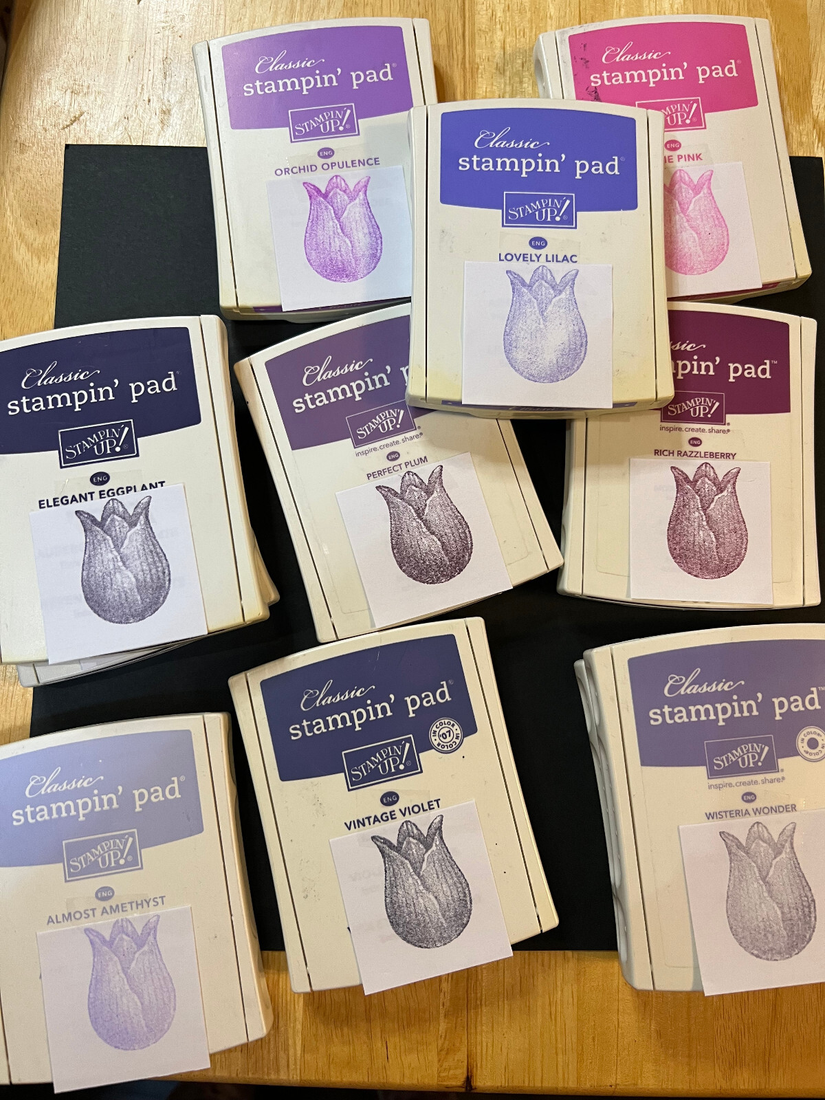 Classic Stampin Up Ink Pads You Choose Color ~ This listing is for Purple Colors