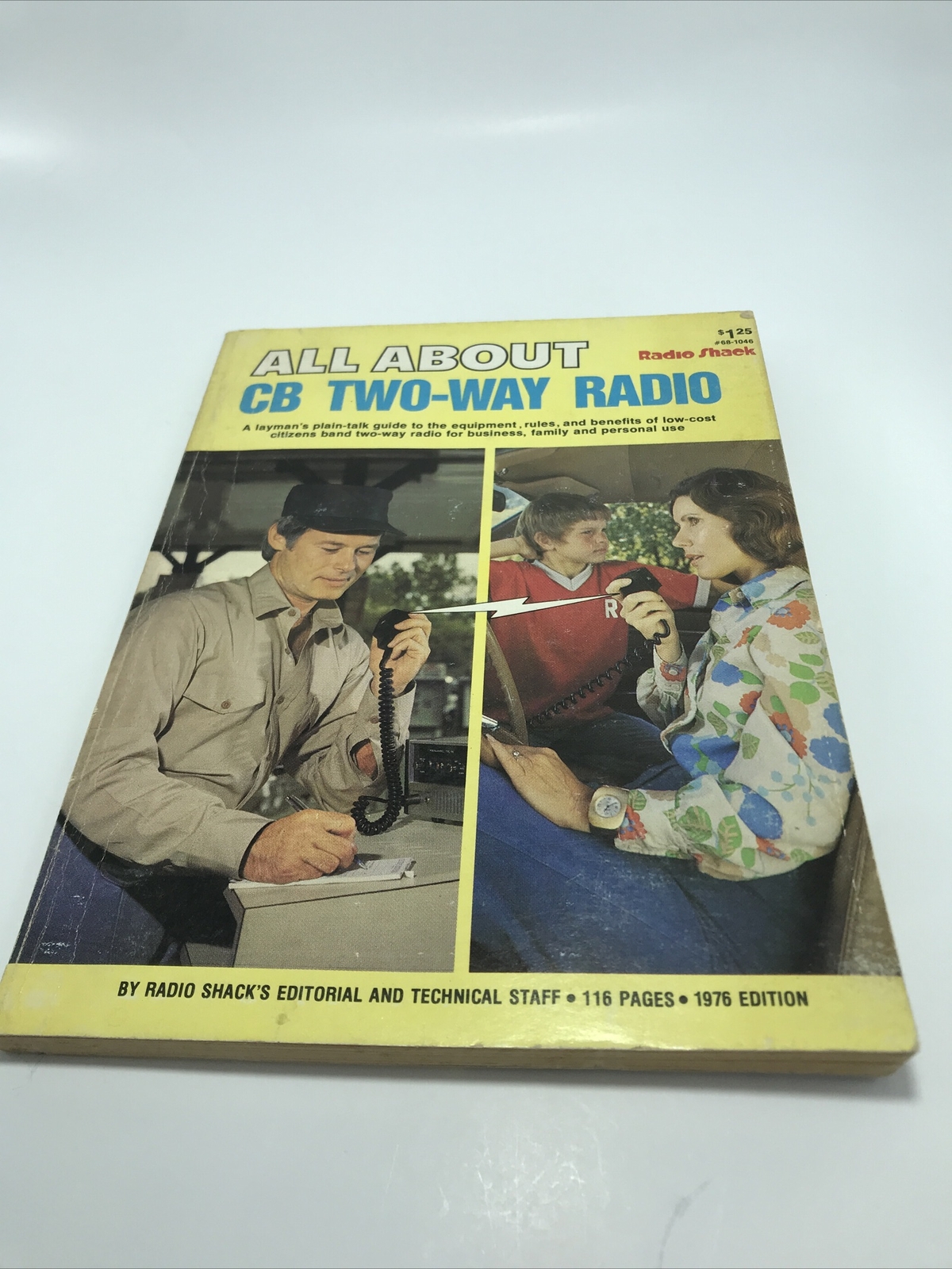 All About CB Two-Way Radio by Siegel Hy and Radio Shack VINTAGE 1976 Booklet 1st