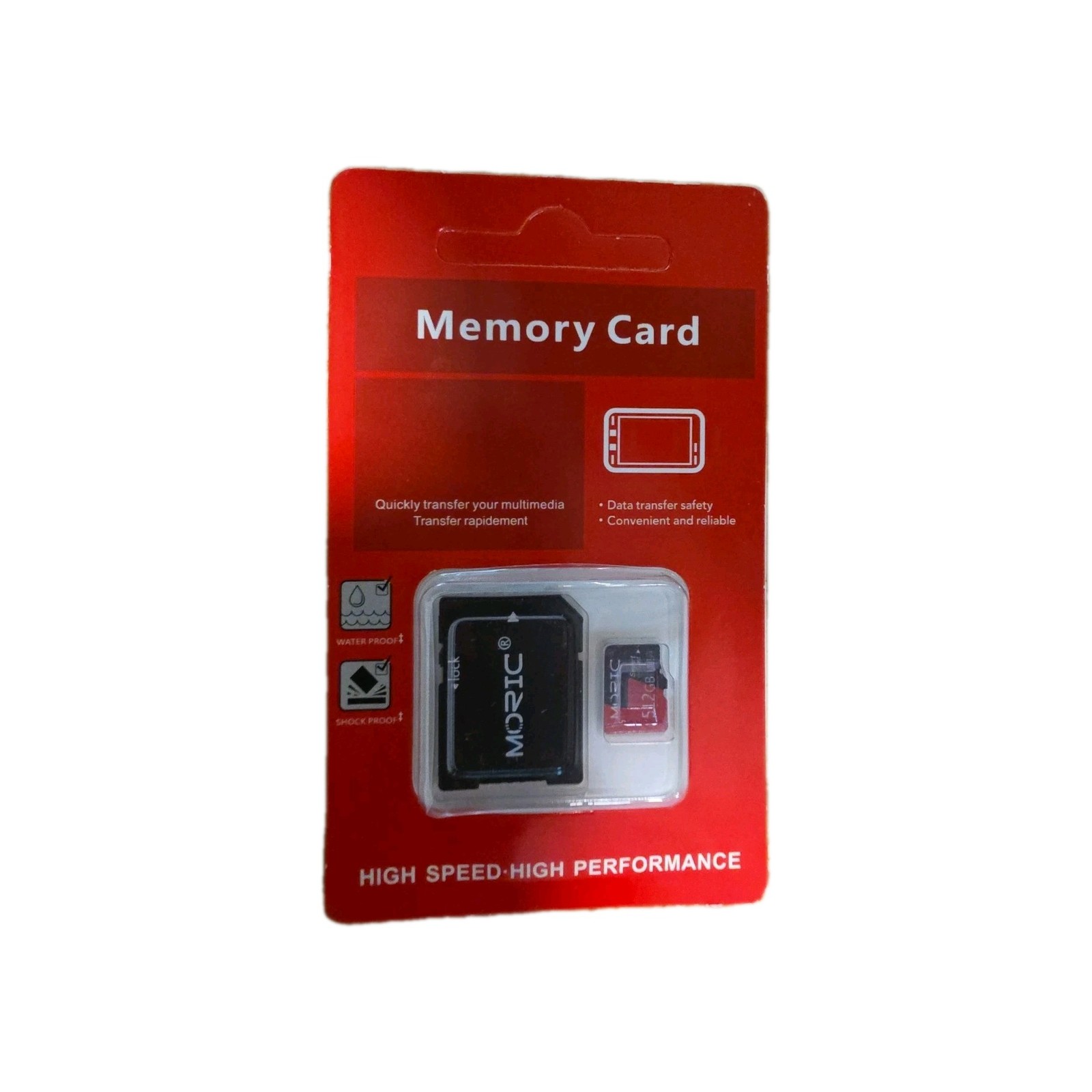 MORIC - 512 GB SDXC MICRO SD CARD
