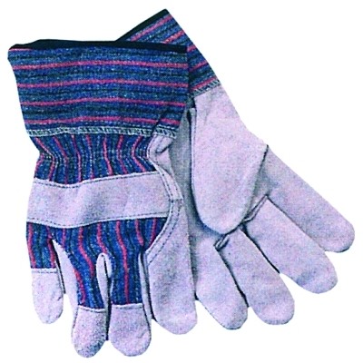 STANDARD WORK GLOVE  SPLIT COWHIDE  LARGE ORS Nasco Anchor Brand 1775 Large