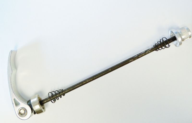 SILVER QUICK RELEASE REAR BICYCLE SKEWER BIKE PARTS 537