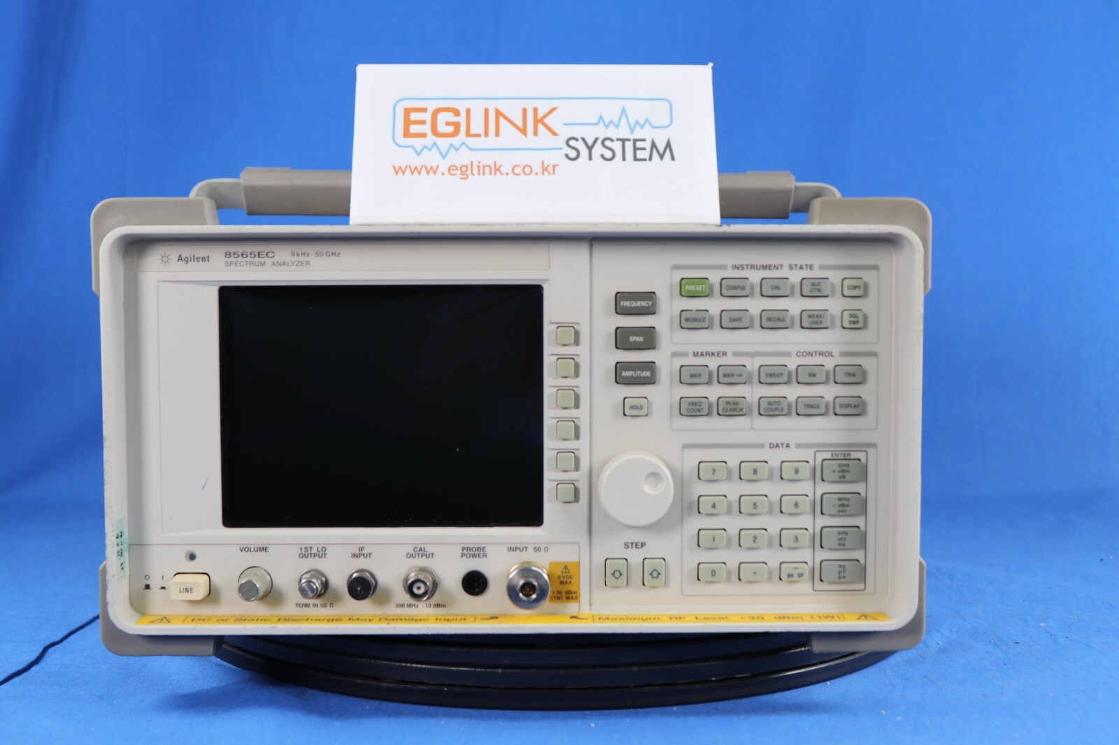 Agilent 8565EC Spectrum Analyzer 9KHz ~50GHz, opt 007(Digitized fast time domain