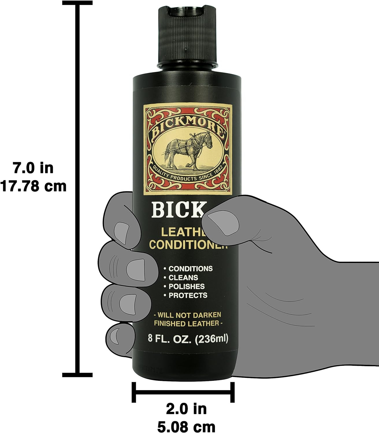 Bick 4 Leather Conditioner 8 oz Cleaner & Conditioner